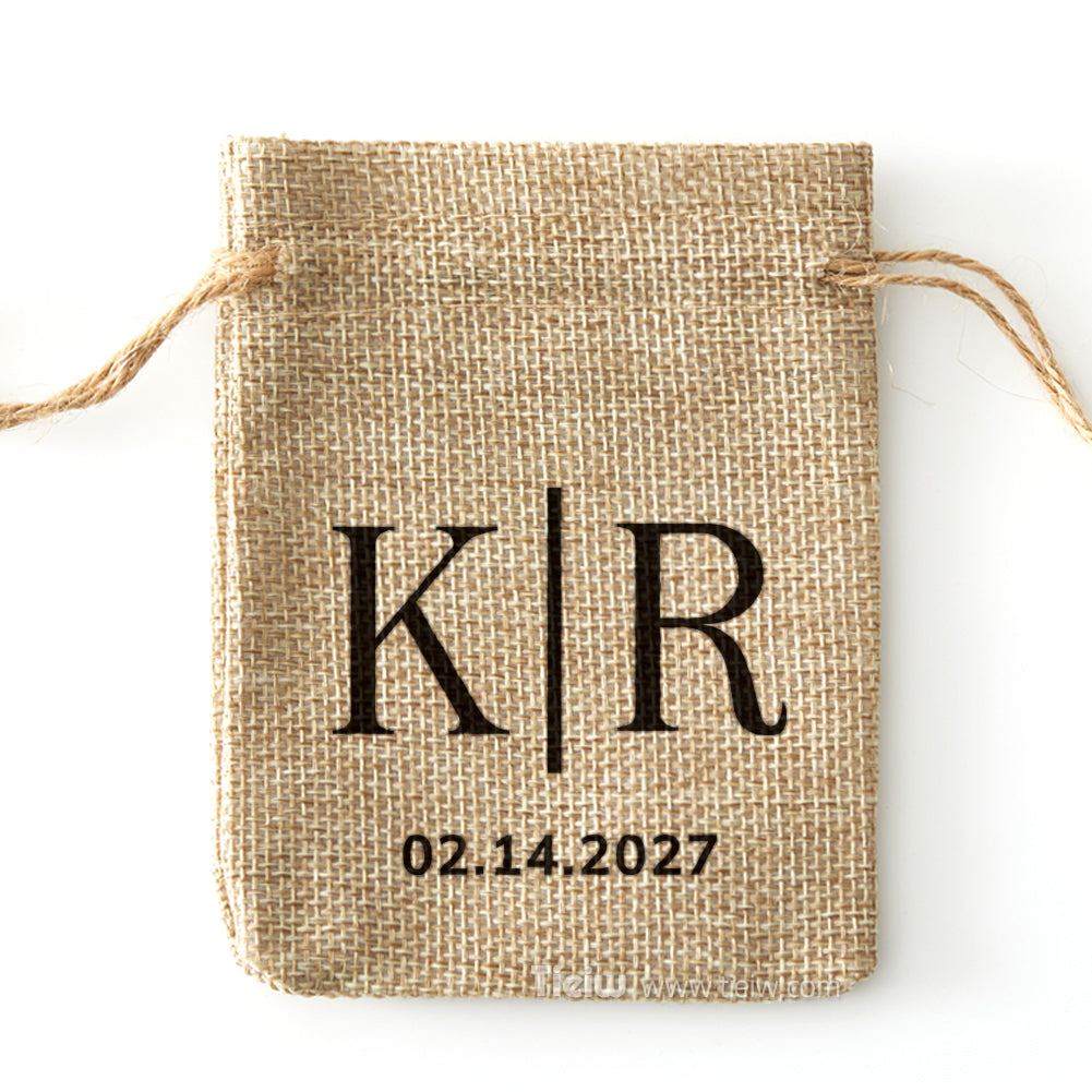 personalized Wedding Favor Burlap Bags-0308d040-D1