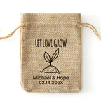 Personalized Seeds burlap bag-0308d043-D2