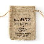Personalized Nuts burlap bag-0308d044-D3