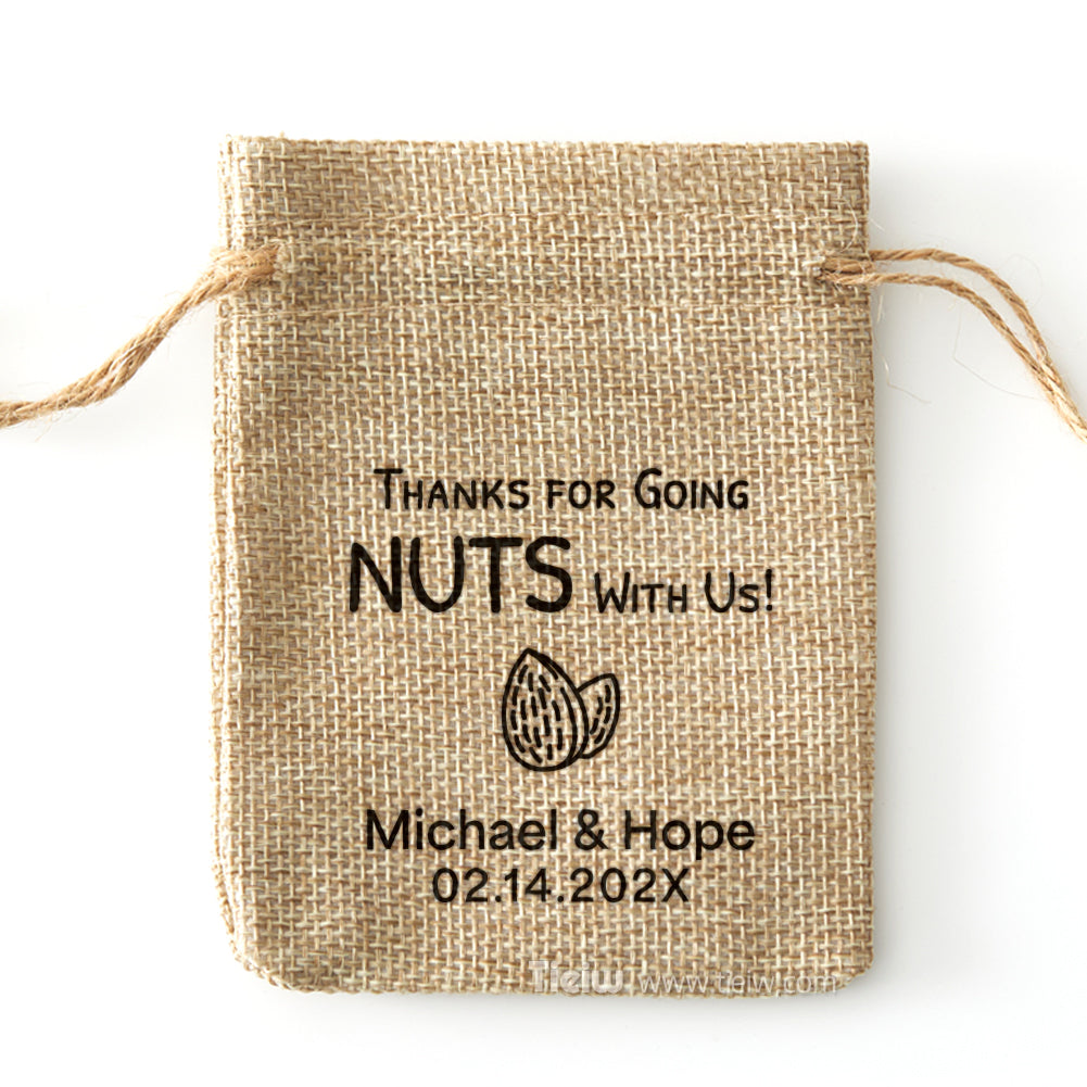 Personalized Nuts burlap bag-0308d044-D4