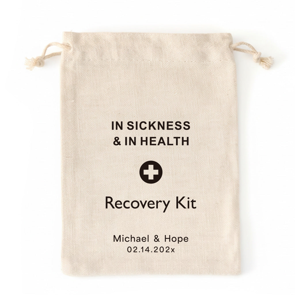 Personalized Hangover Kit Cotton Drawstring Bags - 0308d048-d11