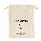 Personalized Hangover Kit Cotton Drawstring Bags - 0308d048-d13