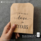 'Love is Sweet' Candy Pouches for Guests - 14d036d4